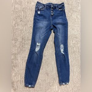 Vanilla Star high rise skinny jeans size 5.